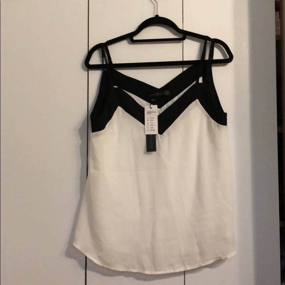 Black and White Tank